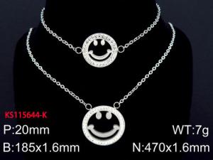SS Jewelry Set(Most Women) - KS115644-K