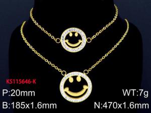 SS Jewelry Set(Most Women) - KS115646-K