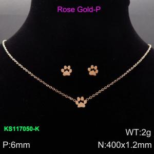 SS Jewelry Set(Most Women) - KS117050-K
