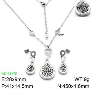 SS Jewelry Set(Most Women) - KS118175-KSP