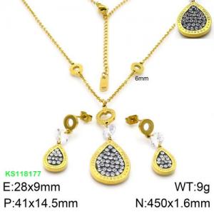 SS Jewelry Set(Most Women) - KS118177-KSP