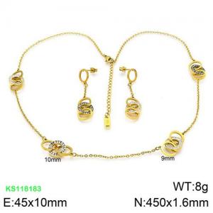 SS Jewelry Set(Most Women) - KS118183-KSP