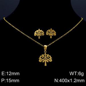 SS Jewelry Set(Most Women) - KS119882-K