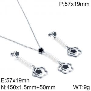 SS Jewelry Set(Most Women) - KS120839-KSP