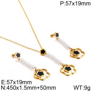 SS Jewelry Set(Most Women) - KS120840-KSP