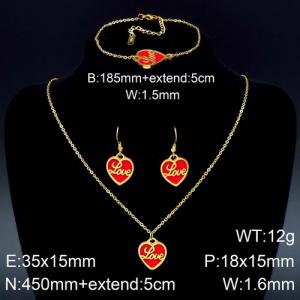 SS Jewelry Set(Most Women) - KS120848-KSP
