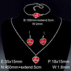 SS Jewelry Set(Most Women) - KS120850-KSP