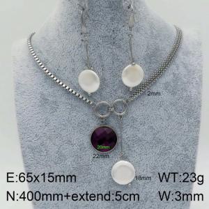 SS Jewelry Set(Most Women) - KS127274-Z