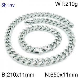 SS Jewelry Set(Most Men) - KS135922-Z