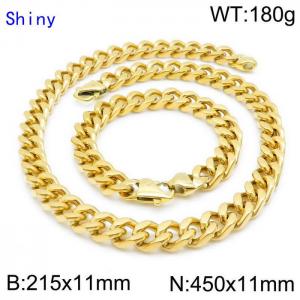 SS Jewelry Set(Most Men) - KS135953-Z