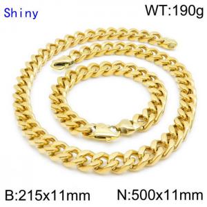 SS Jewelry Set(Most Men) - KS135954-Z