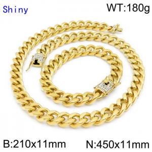 SS Jewelry Set(Most Men) - KS135988-Z