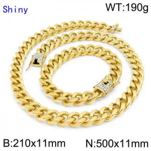 SS Jewelry Set(Most Men) - KS135989-Z