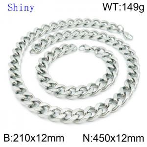 SS Jewelry Set(Most Men) - KS138907-ZC