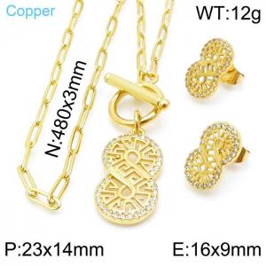 Copper Jewelry Set(Most Women) - KS139117-QJ