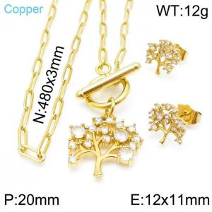 Copper Jewelry Set(Most Women) - KS139121-QJ