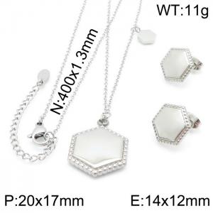SS Jewelry Set(Most Women) - KS139355-KLX