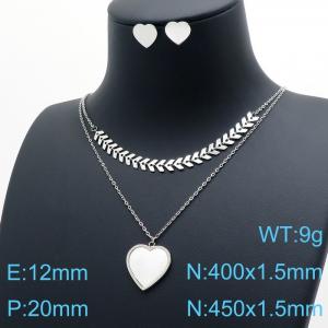SS Jewelry Set(Most Women) - KS139727-KLX
