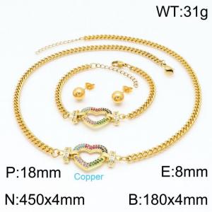 Copper Jewelry Set(Most Women) - KS140557-TJG