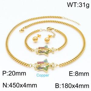 Copper Jewelry Set(Most Women) - KS140558-TJG
