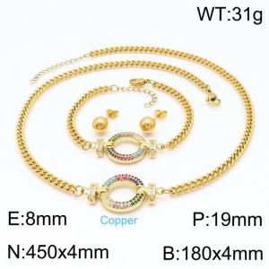 Copper Jewelry Set(Most Women) - KS140561-TJG