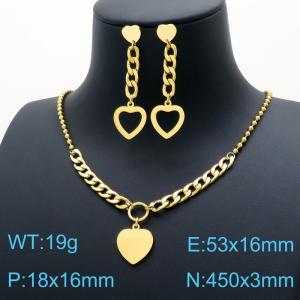 SS Jewelry Set(Most Women) - KS140653-KLX