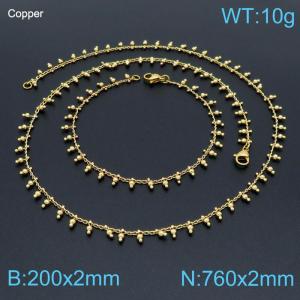 Copper Jewelry Set(Most Women) - KS140722-Z