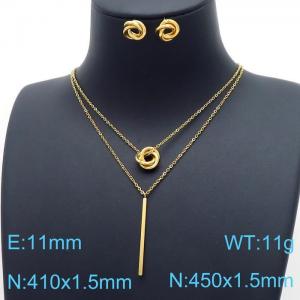 SS Jewelry Set(Most Women) - KS140819-HR