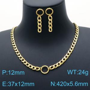 SS Jewelry Set(Most Women) - KS140892-KLX