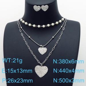 SS Jewelry Set(Most Women) - KS140938-KLX