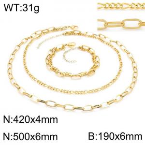 SS Jewelry Set(Most Men) - KS141431-Z
