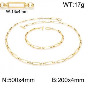 SS Jewelry Set(Most Men) - KS141435-Z