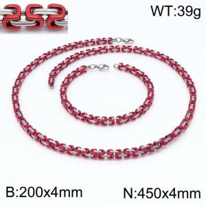 SS Jewelry Set(Most Men) - KS141699-Z