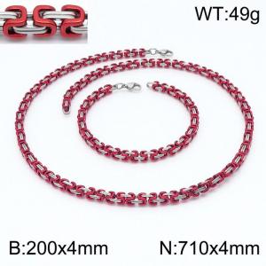 SS Jewelry Set(Most Men) - KS141704-Z