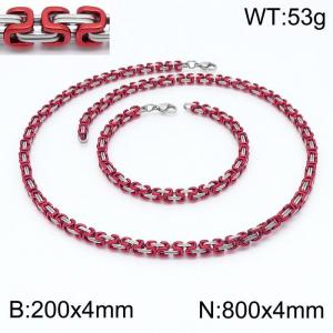 SS Jewelry Set(Most Men) - KS141706-Z