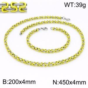 SS Jewelry Set(Most Men) - KS141707-Z