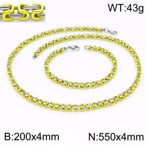SS Jewelry Set(Most Men) - KS141709-Z