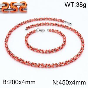 SS Jewelry Set(Most Men) - KS141715-Z