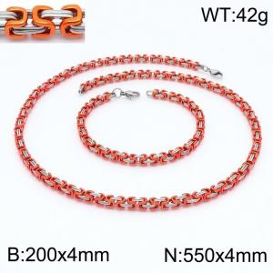 SS Jewelry Set(Most Men) - KS141717-Z