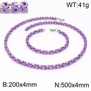 SS Jewelry Set(Most Men) - KS141724-Z