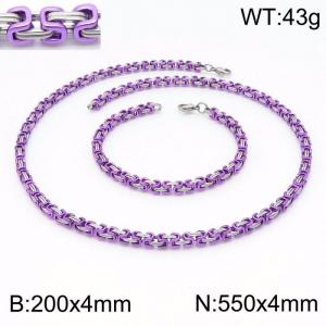 SS Jewelry Set(Most Men) - KS141725-Z