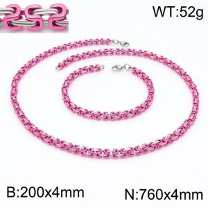 SS Jewelry Set(Most Men) - KS141737-Z