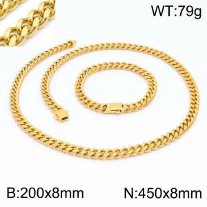 SS Jewelry Set(Most Men) - KS141779-Z