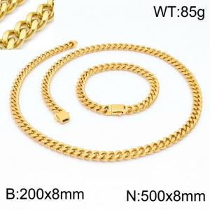 SS Jewelry Set(Most Men) - KS141780-Z