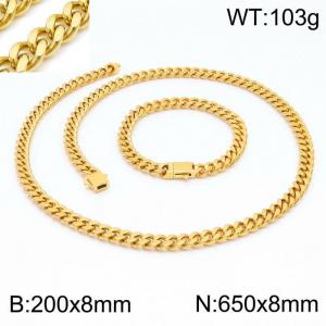 SS Jewelry Set(Most Men) - KS141783-Z