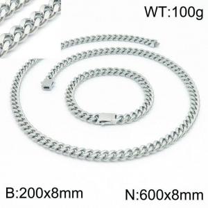 SS Jewelry Set(Most Men) - KS141790-Z