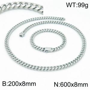 SS Jewelry Set(Most Men) - KS141806-Z