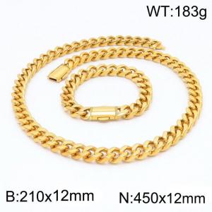 SS Jewelry Set(Most Men) - KS141851-Z