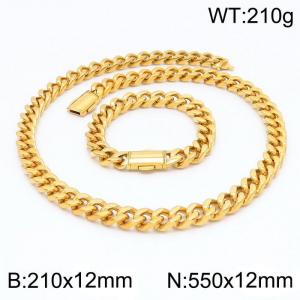 SS Jewelry Set(Most Men) - KS141853-Z