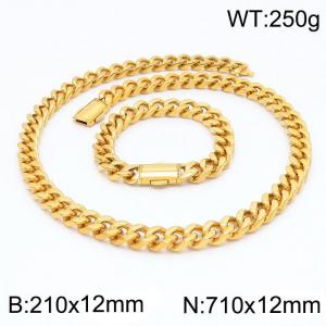 SS Jewelry Set(Most Men) - KS141856-Z